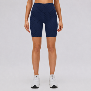 Leggings de yoga décontractés taille haute pour femme, motif léopard, taille élastique, respirants, en Spandex et Polyester, design froncé sans couture - Product Image 3