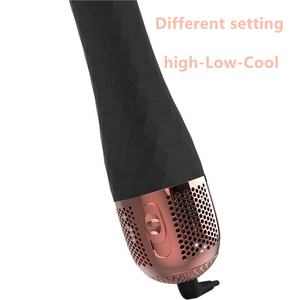 Cepillo secador de pelo 3 en 1 con patrón de diamante, productos para el cabello de marca privada, iónico profesional de viaje, alisador de pelo eléctrico - Product Image 3