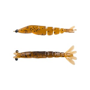 Señuelo Blando Multisegmentado de Camarón Pequeño 4cm 0.45g, Mini Señuelo Biónico para Pesca de Fondo en Agua Dulce - Product Image 1