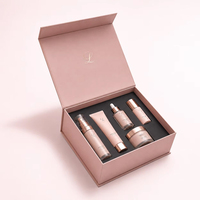 Boîte cosmétique magnétique personnalisée CRD, boîte pliable en carton, boîte à fermeture magnétique, logo personnalisé PPWR CE