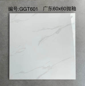 Déstockage d'usine - Carreaux de haute qualité - Carreaux de marbre blanc poli pour sol - Carreaux de porcelaine pour salon - Blanc Carrara 80X80 60X120 - Product Image 4