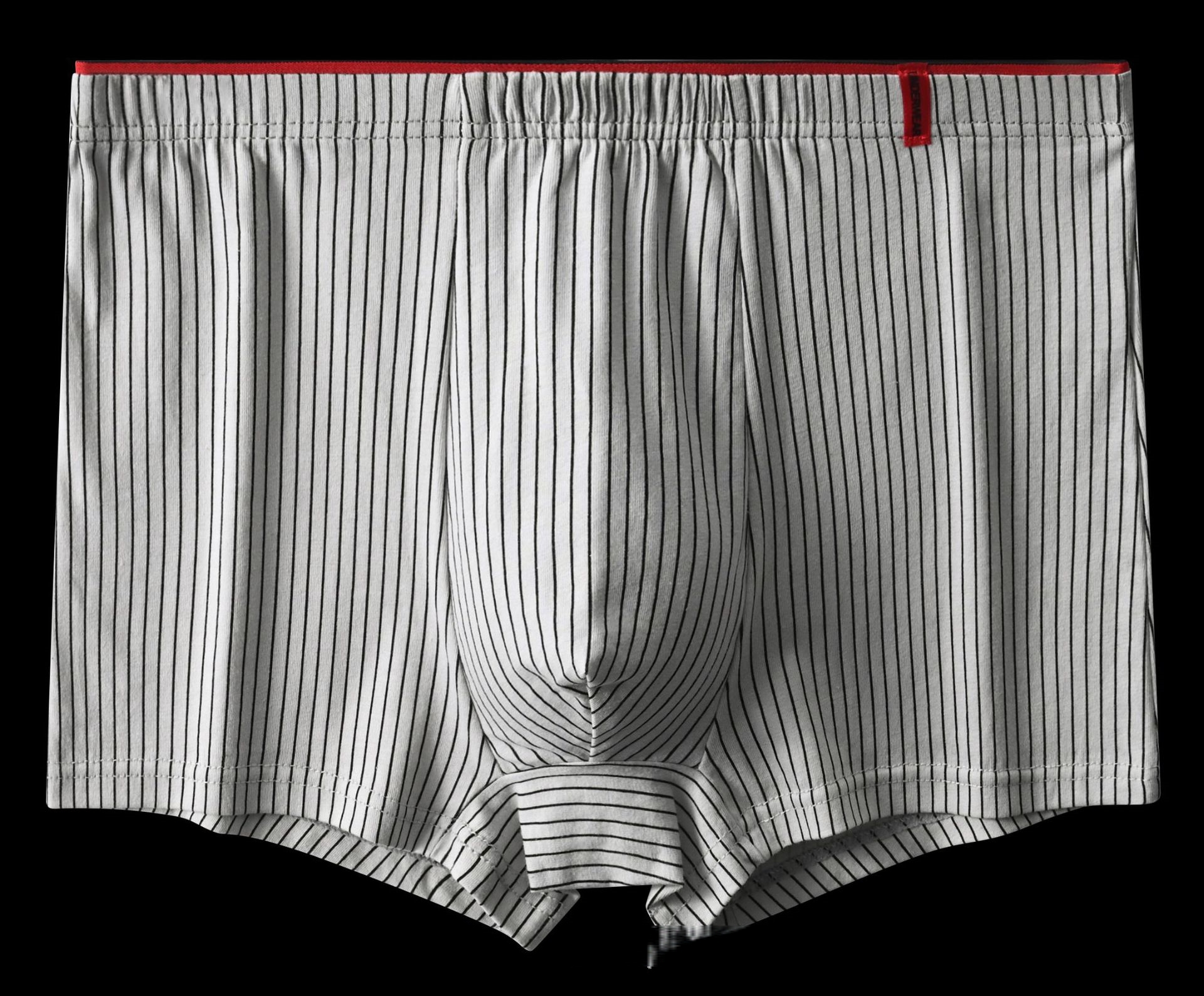 Gris clair bordé de rouge