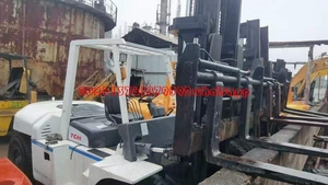 Montacargas Diésel Usado de Japón, 10 Toneladas, TCM de Alta Resistencia con Capacidad Todoterreno y 4x4 - Product Image 2