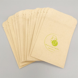 Borsa con sigillo laterale bassa Moq 3 bustina da tè vuota biodegradabile personalizzata bustina da tè con sigillo termico a tre lati bustina da caffè - Product Image 2