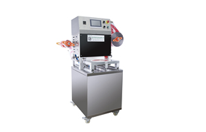 RJ-TBG260 semi-automatique vide azote gaz scellant Machine Carton viande nourriture <span class=keywords><strong>carte</strong></span> emballage frais modifié atmosphère plateau scellant - Product Image 2