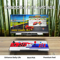 Nueva Pandora 36800 en 1, Caja de Juego 3D, Joystick Retro Arcade, Consola de Videojuegos HD para Arcade Doméstico, Conectar y Jugar