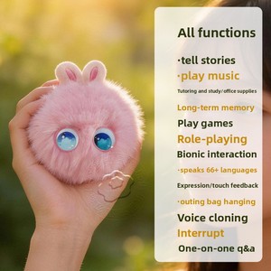 Robot intelligent IA pour enfants, compagnon de conversation et d'apprentissage, jouet en peluche électronique Doudou, cadeau d'anniversaire - Product Image 4