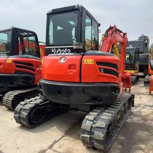 Excavadora de 6 Toneladas en Oferta, Kubota 163 Kx163 Kx163-5 en Venta, Fabricada en Japón, con Orugas de Goma kx155 KX165 - Product Image 4