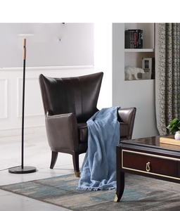 Poltrona di Lusso Contemporanea <span class=keywords><strong>in</strong></span> <span class=keywords><strong>Pelle</strong></span> di Alta Qualità per Soggiorno - Product Image 2