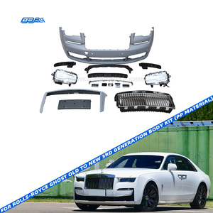 High Quality For <b>Rolls</b> Royce Ghost Gen 3 Old to New Style PP Plastic Body <b>Kit</b> Headlight Grill Bumper - Product Image 1