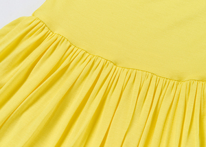 Stampa personalizzata del bambino estate vestito di bambù <span class=keywords><strong>per</strong></span> bambine tuta tutina abito a maniche corte a spirale vestito <span class=keywords><strong>per</strong></span> <span class=keywords><strong>neonata</strong></span> - Product Image 5