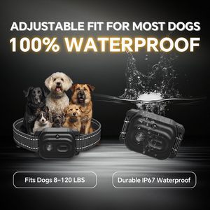 <strong>Dog</strong> <strong>Training</strong> <strong>Collar</strong>-2600ft Long Remote Control IP67 Waterproof 4 <strong>Training</strong> Modes Lighting, Beep, Vibration, Safe Shock For Twodog - Product Image 4