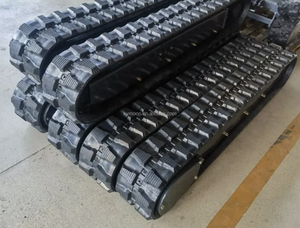 Véhicule-citerne en caoutchouc 2t Châssis de chenille en caoutchouc Kits de chenilles en caoutchouc Châssis à chenilles 50kg Kit de voiture RC électrique bricolage - Product Image 3