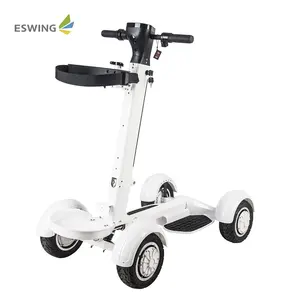 ESWING 2024 Werksdirektverkauf 4-Rad elektrisches faltbares Skateboard 2000 W 4-Rad-Elektro-Golfwagen-Scooter