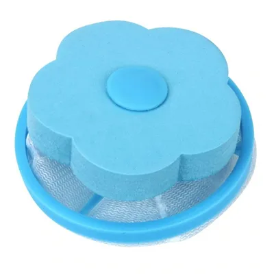 Washing Machine Filter Bag, Lint Mesh Bags Lint Catcher Washer Hair Catcher Flowers Hair Filter Net Pouch Reusable Hair Remover