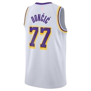 2025 Hommes Los Angeles # Maillot de basket personnalisé 77 Doncic, chemises brodées, uniformes pour jeunes, vêtements de sport avec logo - Product Image 3