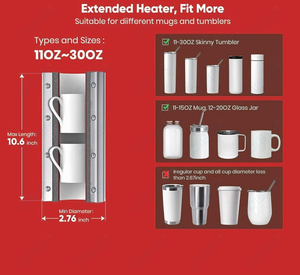 Máquina de Sublimación para Tazas y Botellas de 20oz y 30oz, <span class=keywords><strong>Prensa</strong></span> Térmica Todo en Uno para Imprimir Tazas, Modelo F320 - Product Image 4