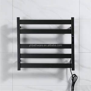 Prix bon marché en acier inoxydable salle de bain chauffe-<span class=keywords><strong>serviettes</strong></span> électrique étendoir chauffant noir gris or blanc porte-<span class=keywords><strong>serviettes</strong></span> chauffe-<span class=keywords><strong>serviettes</strong></span> - Product Image 1