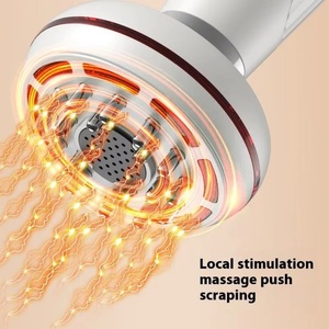 9 Adjustable Moxibustion <b>Heated</b> EMS Vibrating Massage Device Health Care Scraping Machine - Product Image 3