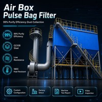Filtre à sacs à jet pulsé