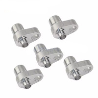 Nouvelle Raccordement Universel en Aluminium 6061 pour Climatisation Automobile avec Manchon en Fer, Compatibilité 12V/24V, Composant Premium pour Systèmes de Climatisation