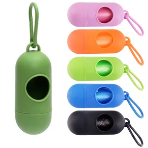 Eco Friendly Customized Logo Printed Custom Dog Poop Bag Dispenser Poop Bag Holder