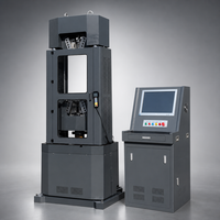 Machine d'essai universelle électro-hydraulique servo-contrôlée par micro-ordinateur pour métaux et plastiques