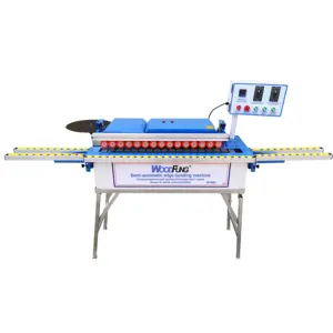 MY06D Arc straight PVC trimming wood board polishing woodworking edge banding machine