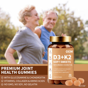 Gummies de Vitamine D3 K2 en Gros OEM ODM – Favorise la Densité Osseuse et la Santé <span class=keywords><strong>Cardiaque</strong></span> – Sans Additifs Artificiels - Product Image 3