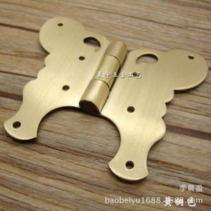 Chengyu Charnière papillon 5.9x5.2cm couleur laiton style chinois quincaillerie de meubles AF229 - Product Image 4