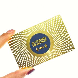 Tarjeta de Membresía VIP, Tarjetas de Visita de Acero Inoxidable con Grabado Láser Personalizado e Impresión UV - Product Image 6