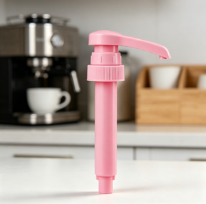 Pompe à sirop en PP de qualité alimentaire 28/400 5cc 8cc 10cc, pompe distributrice pour sirop de café, confiture, miel, compatible avec les bouteilles Torani Monin, couleur personnalisée, OEM - Product Image 4