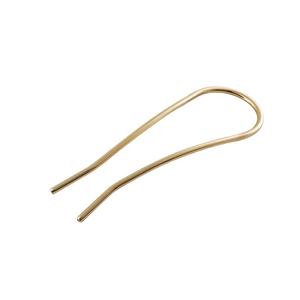 ローズゴールドシルバー2プロングバンメタルアロイヘアピンヘアフォークU字型アップヘアヘアスティックピンヘアスタイリングツールアクセサリー - Product Image 4