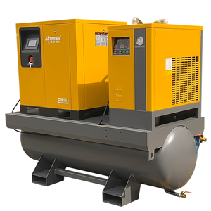 Compresor de Aire Industrial Mini de 15kw 20hp 220V Monofásico, Refrigerado por Aire, Tipo Tornillo Rotatorio con Bomba y Motor - Product Image 4