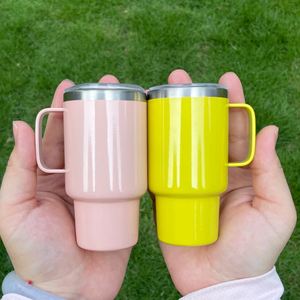 Candy Macaron Colored Sublimation Blank Mini 3oz Shot <b>Glass</b> <b>Tumbler</b> with Handle for Birthday Parties Bars - Product Image 2