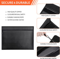 Sac de documents ignifuge et étanche de qualité supérieure 2023, personnalisable en usine, pochette enveloppe en matériaux ignifuges de haute qualité, sacs de sécurité ignifuges