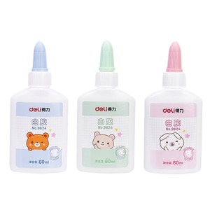 Pegamento Blanco Deli 60ml Para Manualidades Infantiles y Uso en Clases de Arte - Product Image 5