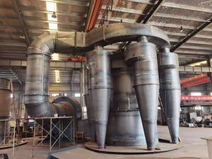 Siklon ayırıcı hassas parçacık boyutu kontrol sınıflandırma doğruluğu: 85-95% madencilik endüstrisi - Product Image 6