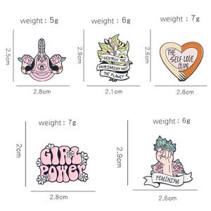 Professional Custom Fashion Hard Enamel Love Lapel <b>Pins</b> Women's Freedom Lapel <b>Pin</b> <b>Badges</b> With Chain - Product Image 4