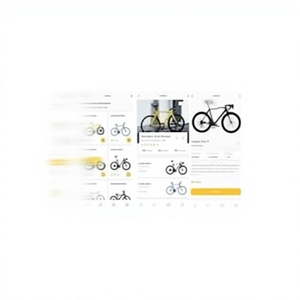 Application de location de vélos avec réservation instantanée, suivi GPS, paiements sécurisés, historique des trajets et plans de location flexibles. - Product Image 1