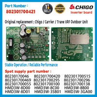 Placa Inversora Exterior VRF Carrier 802301700469 802301700421, PCB de Controlador de Compresor Original OEM Compatible con Trane y Chigo