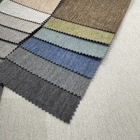 Tissu en denim polyester pour rideaux, nouveau style 2025, largeur 280, pour textile de maison