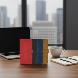 Funda tipo libro con tarjetero DAM Rhombus Flap para iPhone 15 Plus - Product Image 2