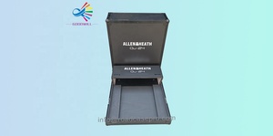 เคสคุณภาพสูงแบบกำหนดเองได้ ทนทาน สำหรับคอนโซล Allen & Heath <span class=keywords><strong>QU24</strong></span> พร้อมช่องเก็บอุปกรณ์และล้อ - Product Image 4