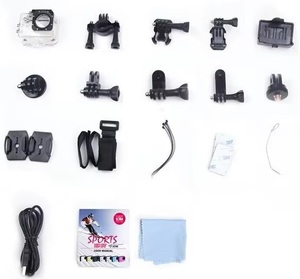 Cámara Deportiva Impermeable para Exteriores 170 °   Cámara de Acción 4K con Lente Ultra Gran Angular, Estabilización Electrónica de Imagen, Cámara Digital - Product Image 6