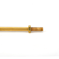 1/2 "-1" vanne à flotteur en laiton pour réservoir vanne de toilette contrôle du niveau d'eau sablage Nature laiton couleur vanne d'arrêt