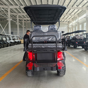 Voiturette <span class=keywords><strong>de</strong></span> golf électrique tout-terrain 5-6 places, véhicule <span class=keywords><strong>de</strong></span> tourisme <span class=keywords><strong>utilitaire</strong></span>, vitesse 30-50 km/h, idéale pour les centres <span class=keywords><strong>de</strong></span> villégiature, hôtels et campus - Product Image 6