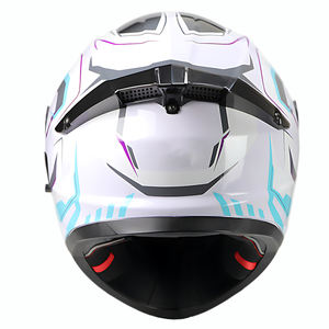 Casque de moto intégral ABS avec double visière HD, casque de moto pour adultes, casque de moto EPS - Product Image 6