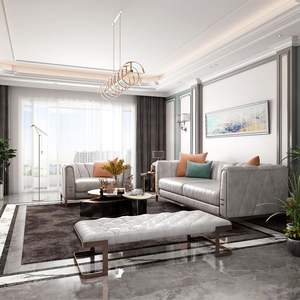 أثاث غرفة معيشة بتصميم عصري على الطراز الأوروبي، مبيعات مباشرة من المصنع، أثاث فاخر مخصص للمنزل بالكامل - Product Image 6