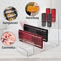 Présentoir Portable en Acrylique pour Sacs à Main et Organisateur de Bijoux, Support Cosmétique – Écologique